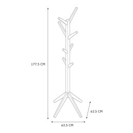 Wieszak na ubrania Tree naturalny ( Rozmiar: uniwersalny )