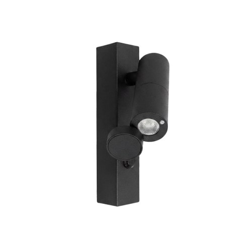 Kinkiet Miri czarny LED