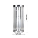 Kinkiet kryształowy do salonu, sypialni, łazienki Vetro chrom LP-2910/1W CH