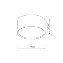 Lampa sufitowa Kendal oprawa natynkowa 1xLED biała IP54 LP-6331/1C IP54 WH