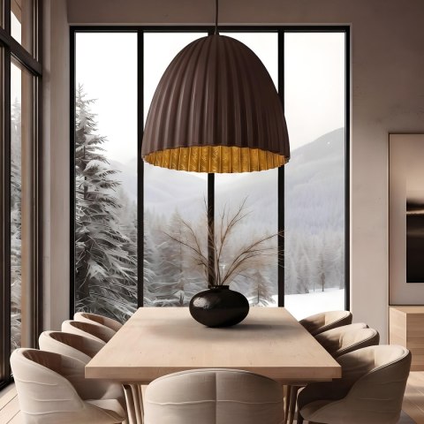 Lampa wisząca Elva 50 cm coffee