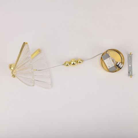 Lampa wisząca Mariposa 1 złota LED CCT