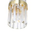 Lampa wisząca złota kryształowa Vetro złota 2xE14