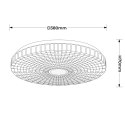 Plafon Solaro 40 cm biały LED 4000K