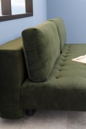 Sofa rozkładana Blain zielona ( Rozmiar: uniwersalny )
