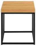 Stolik kawowy Strington 40x40cm dab ( Rozmiar: uniwersalny )