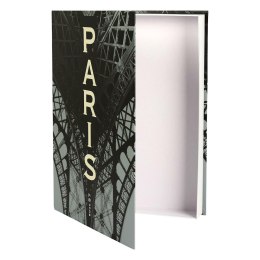 Czarne pudełko ozdobne książka Paris dekoracyjne do sypialni ( Rozmiar: uniwersalny )