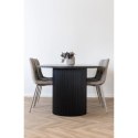Doniczka ceramiczna Lamell szara okrągła do salonu nowoczesna House Nordic ( Rozmiar: uniwersalny )