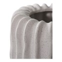 Doniczka ceramiczna Lamell szara okrągła do salonu nowoczesna House Nordic ( Rozmiar: uniwersalny )