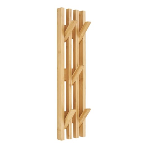 Ember bambusowy wieszak ścienny do przedpokoju naturalny 60 cm ( Rozmiar: uniwersalny )