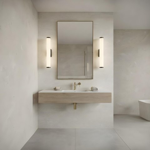 Kinkiet Vena 60 cm czarna LED CCT