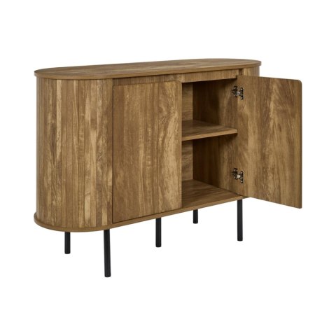 Komoda Hermiona nowoczesna na nóżkach do salonu naturalna 110 cm ( Rozmiar: uniwersalny )