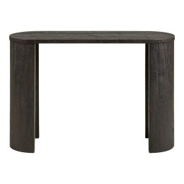 Konsola Bibione do salonu nowoczesna ciemnobrązowa 114 cm ( Rozmiar: uniwersalny )
