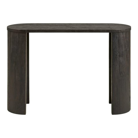 Konsola Bibione do salonu nowoczesna ciemnobrązowa 114 cm ( Rozmiar: uniwersalny )