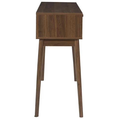 Konsola Maroon do przedpokoju w kolorze orzech z 2 szufladami ( Rozmiar: uniwersalny )