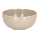 Miska do sałatek Gomera 25 cm beżowa ceramiczna do jadalni ( Rozmiar: uniwersalny )