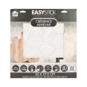 Panel winylowy samoprzylepny na ścianę Easy Stick - heksagon trawertyn ( Rozmiar: uniwersalny )