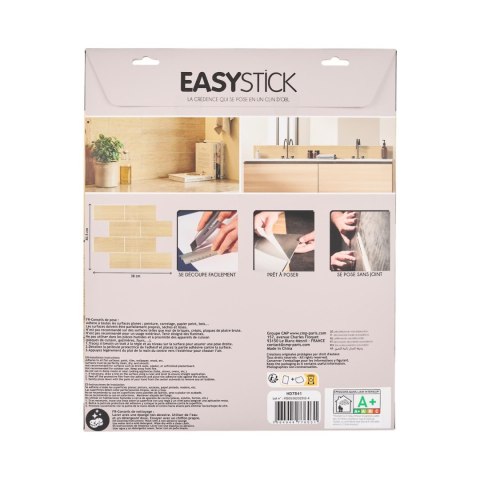 Panele samoprzylepne na ścianę Easy Stick dąb do kuchni i łazienki winylowe ( Rozmiar: uniwersalny )
