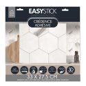 Panele samoprzylepne na ścianę Easy Stick heksagon marmur do kuchni i łazienki ( Rozmiar: uniwersalny )