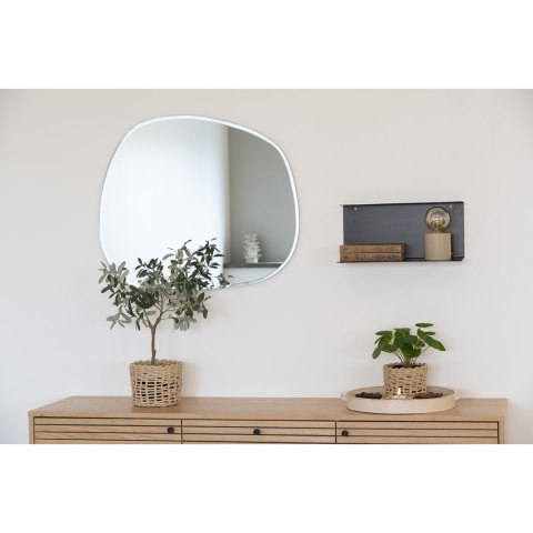 Półka ścienna Lille czarna metalowa do salonu 40 cm ( Rozmiar: uniwersalny )