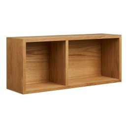 Półka ścienna Oshawa dębowa na książki do salonu 71 cm ( Rozmiar: uniwersalny )