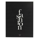 Pudełko ozdobne książka Fashion kremowo-czarne dekoracyjne do sypialni ( Rozmiar: uniwersalny )