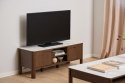 Szafka RTV Southampton 120 cm pod telewizor z forniru dębowego ( Rozmiar: uniwersalny )