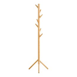Wanaka bambusowy wieszak stojący na ubrania do przedpokoju 163 cm ( Rozmiar: uniwersalny )