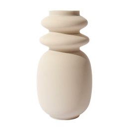 Wazon Terra szklany szary dekoracyjny na kwiaty w stylu boho 20 cm ( Rozmiar: uniwersalny )