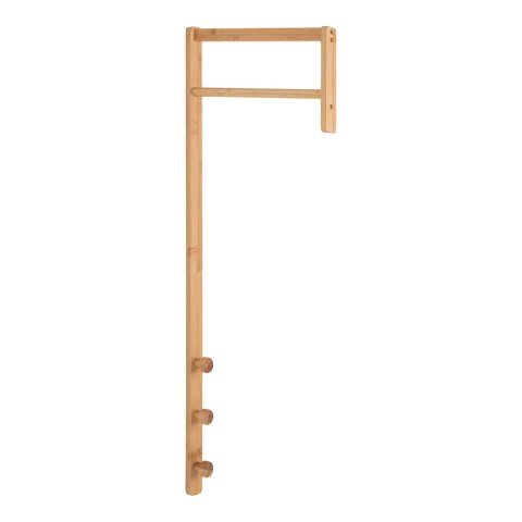 Wieszak ścienny do przedpokoju Trento bambusowy naturalny 82 cm ( Rozmiar: uniwersalny )
