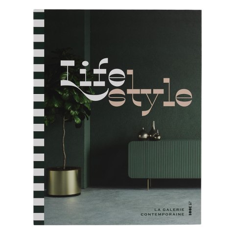Zielone pudełko ozdobne książka Life Style dekoracyjne do salonu ( Rozmiar: uniwersalny )