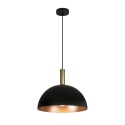 Czarna lampa Lanta PND-23906-1-BK-GD
