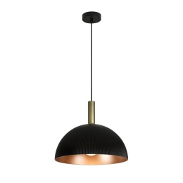 Czarna lampa Lanta PND-23906-1-BK-GD