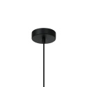 Czarna lampa wisząca Pegai PND-62221-1-BK