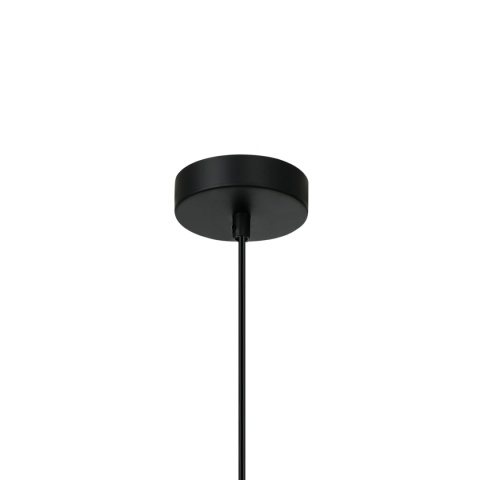 Czarna lampa wisząca Pegai PND-62221-1-BK