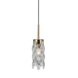 Kryształowa lampa wisząca Zorta PND-33588-1-HBR