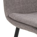 Krzesło Becca szare tkanina Basel 34FR ( Rozmiar: uniwersalny )