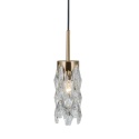 Lampa wisząca kryształowa Zorta PND-33588-3-HBR-BK