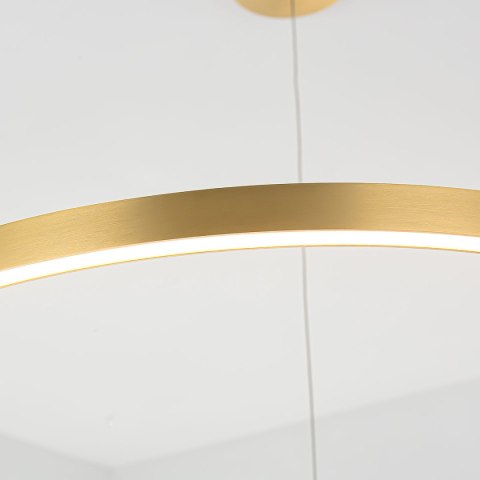 Midway lampa wisząca mała złota LP-033/1P S GD