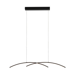 Nowoczesna lampa wisząca Samola PND-15504-1-BK