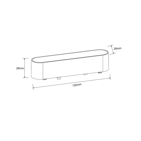 Reflektor Magnetic Slim Lumo 6W LED CCT biały