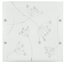 ARTY LAMPA SUFITOWA PLAFON 40X40 16W LED KRYSZTAŁKI 6500K