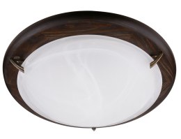 DUNA PLAF 36 2X60W E27 WENGE ALABASTER