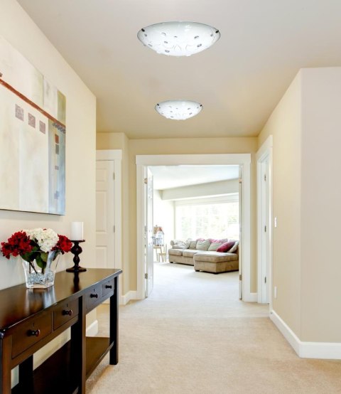 FLORAL PLAFON 30 1X10W LED 4000K TRANSPARENTNY