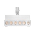 Lampa z diodami do szyn magnetycznych biała łamana 6W 4000K DDCX-GDZD6 - TYP B