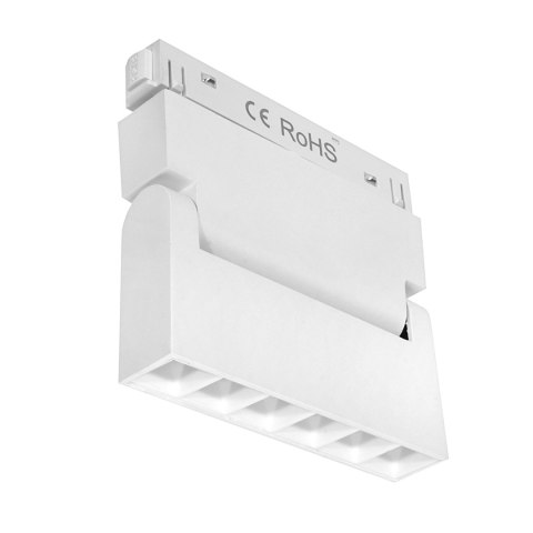 Lampa z diodami do szyn magnetycznych biała łamana 6W 4000K DDCX-GDZD6 - TYP B