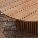 Stół Lorca 120cm tekowy naturalny ( Rozmiar: uniwersalny )