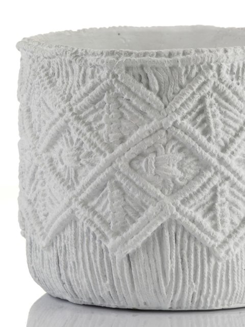 Osłonka, doniczka dekoracyjna boho TELTI - L