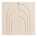 Dekoracja ścienna Ina - Relief, beżowy 60x60 cm ( Rozmiar: uniwersalny )