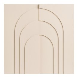 Dekoracja ścienna Ina - Relief, beżowy 60x60 cm ( Rozmiar: uniwersalny )